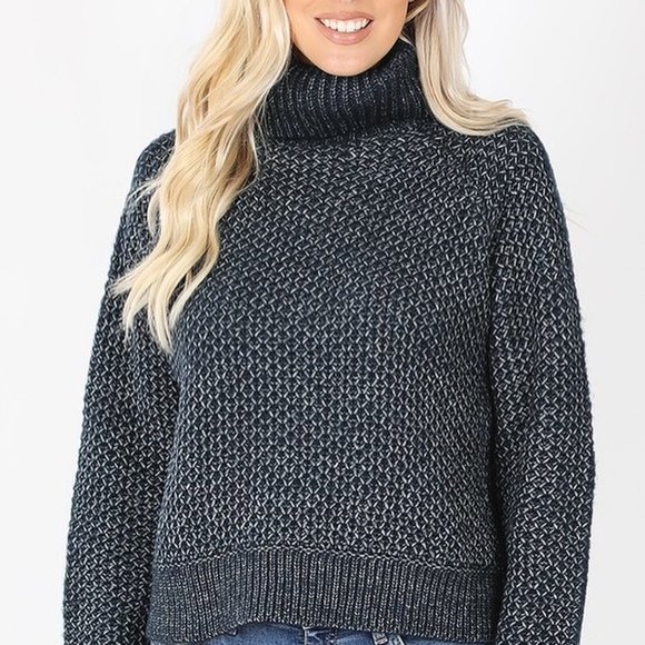 Sweaters - NWT Charcoal Turtleneck Sweater